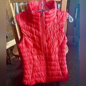 Athleta Women’s Orange Puffer Vest